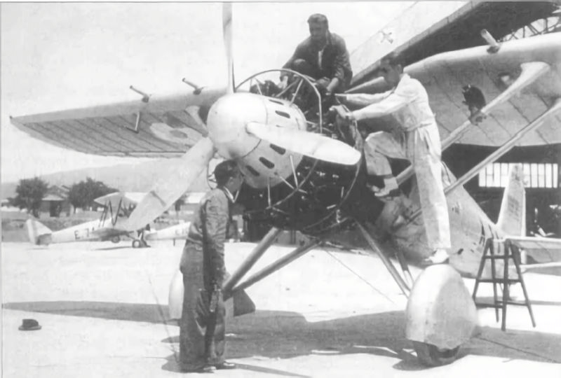 PZL P.24G being assembled