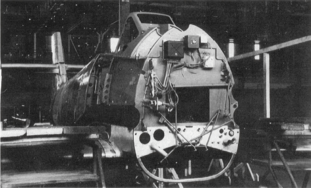 Blohm & Voss Bv 155 V1 under construction
