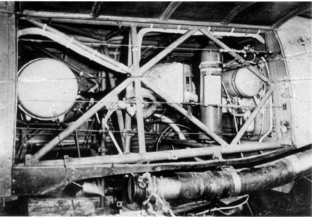 Blohm & Voss Bv 155 V2 turbine compartment