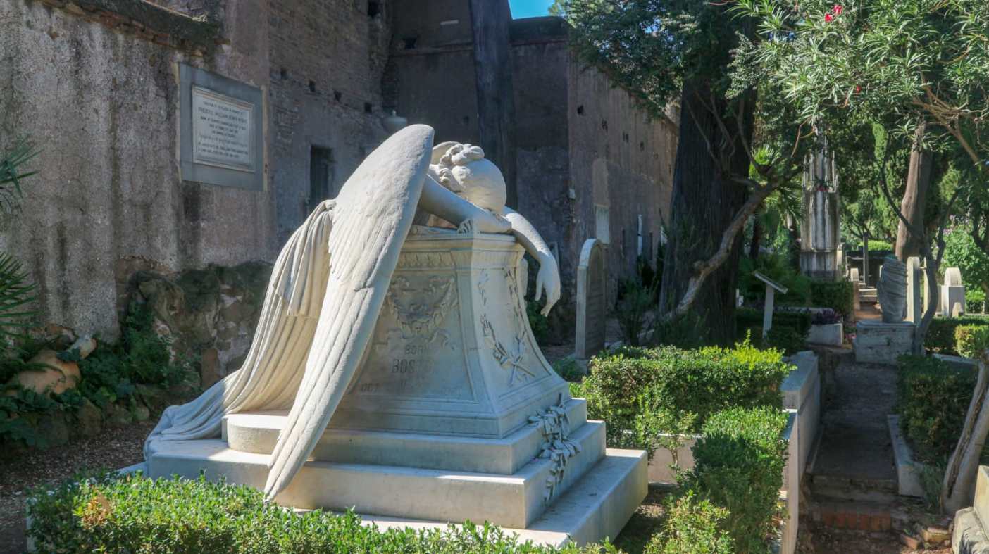 Il cimitero acattolico di Roma e le tombe famose degli artisti Destinazione Terra il blog di
