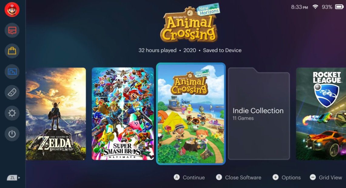 Considering how much space a game of nintendo 64 can occupy this is not a problem. Oops Someone Designed Another Cool Looking Switch Ui Mockup With Folders Destructoid