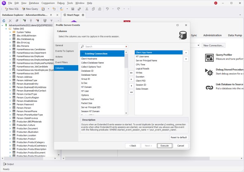 Dbforge Studio For Sql Server Profiling Server Events - 4K Landscape Backgrounds for Desktop