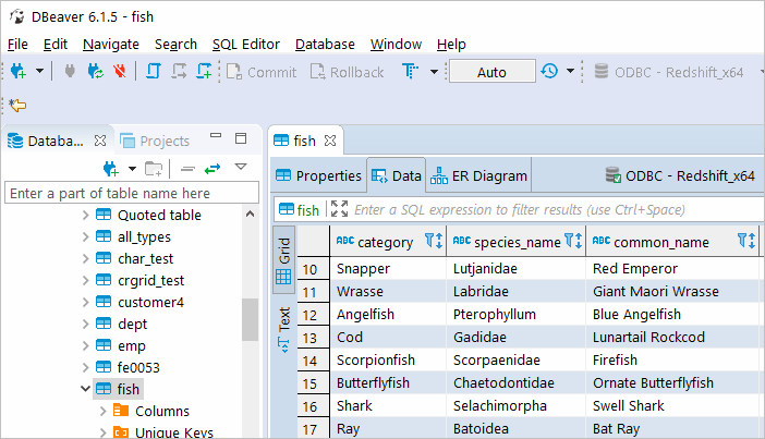 Connecting Dbeaver To Amazon Redshift Via Odbc Driver