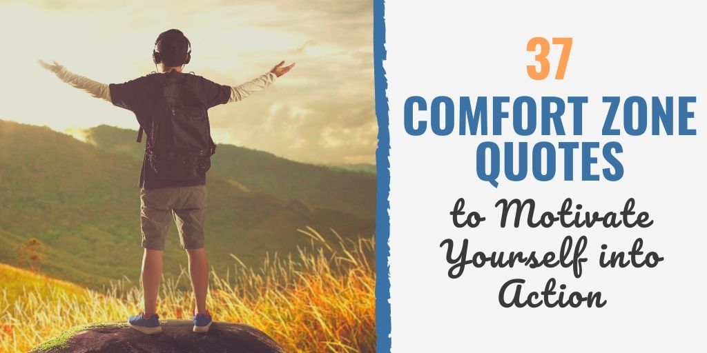 Step outside your comfort zone (motivational quote vector design) that's where the magic . 37 Comfort Zone Quotes To Motivate Yourself Into Action