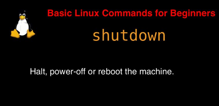 The Shutdown Command In Linux 7 Practical Examples - Incredible Colorful Photo - Full HD