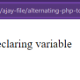 How To Declare PHP Variables Output Variables Quotes And More ...
