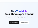 Devtoolslib Free Essential Developer Tools Utilities Online