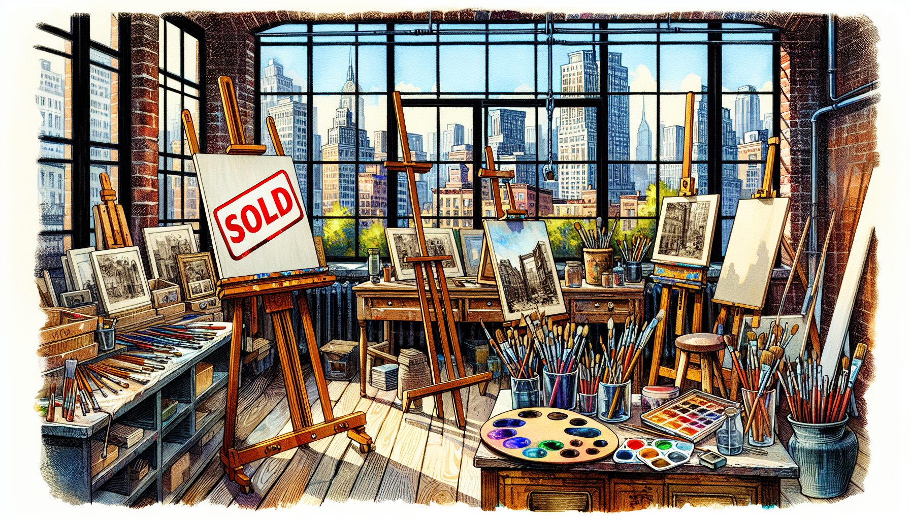 Brooklyn artist turns passion into thriving business