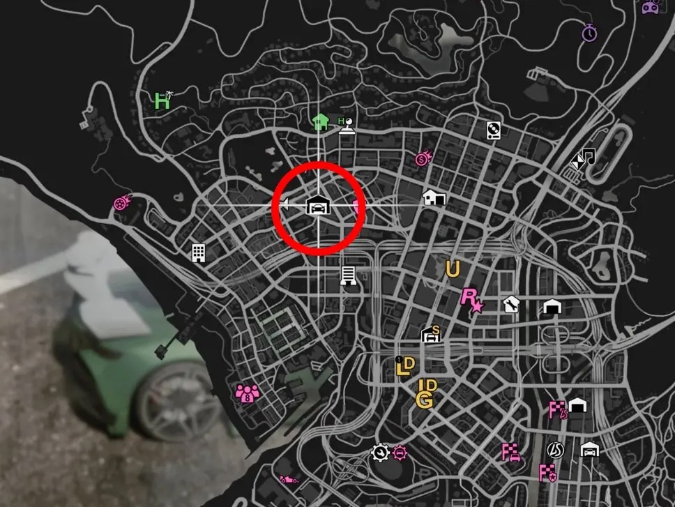 Car Showroom In Gta 5 Map At Johnnie Hart Blog Gta Online Show 