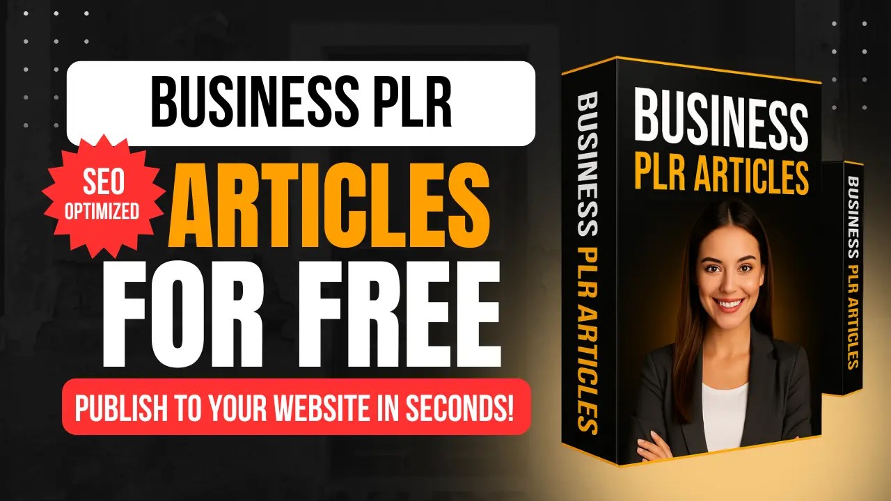 Business PLR Articles For Free