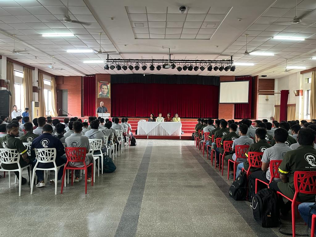 Program Launch by Dheya for Basic English and Employability skills along with Career Guidance and mentoring for 200 students