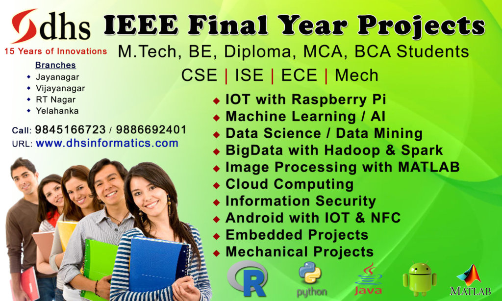 Dhs Informatics Yelahanka Branch Ieee Projects In