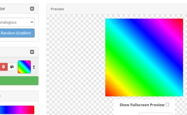 CSS Gradient Generator