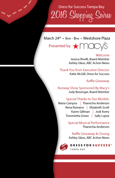 Proud Sponsor Of Dress For Success Tampa Bay Soiree 2016 Diace Designs