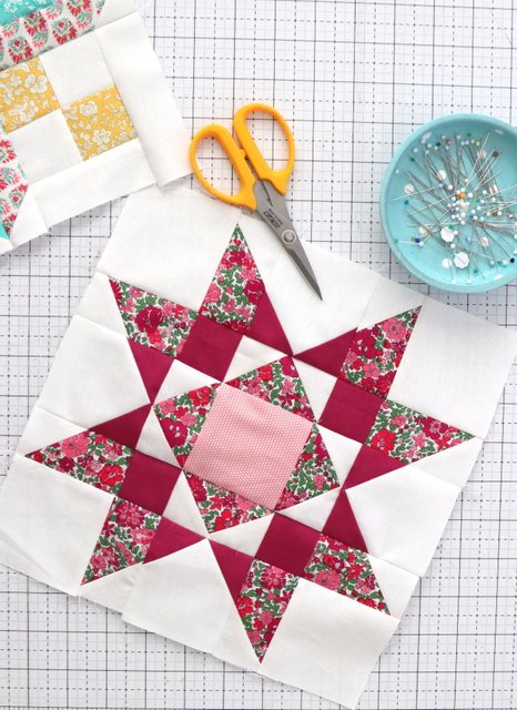 April Quilt Block Patterns - Riley Blake Challenge - Diary of a