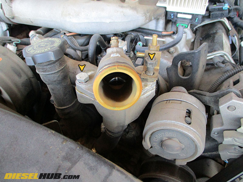 6 5l Gm Diesel Coolant Flush Cooling System Service Procedures