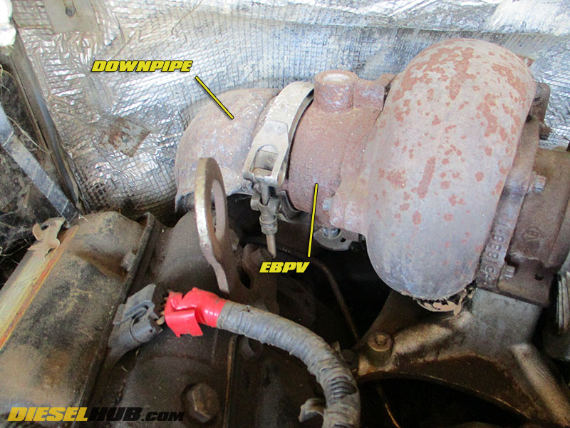 99 03 Ford 7 3l Powerstroke Exhaust Backpressure Valve Terminator Its -only- purpose is to activate the exhaust back pressure valve and you should have gutted that as soon as you bought the truck.