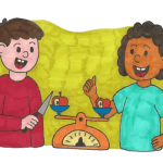 Das große Teil-Duell - Spiel zum Thema Teilen mit Kindern