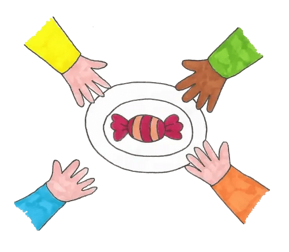 Gerecht Teilen - ein Experiment zu Philosophieren mit Kindern