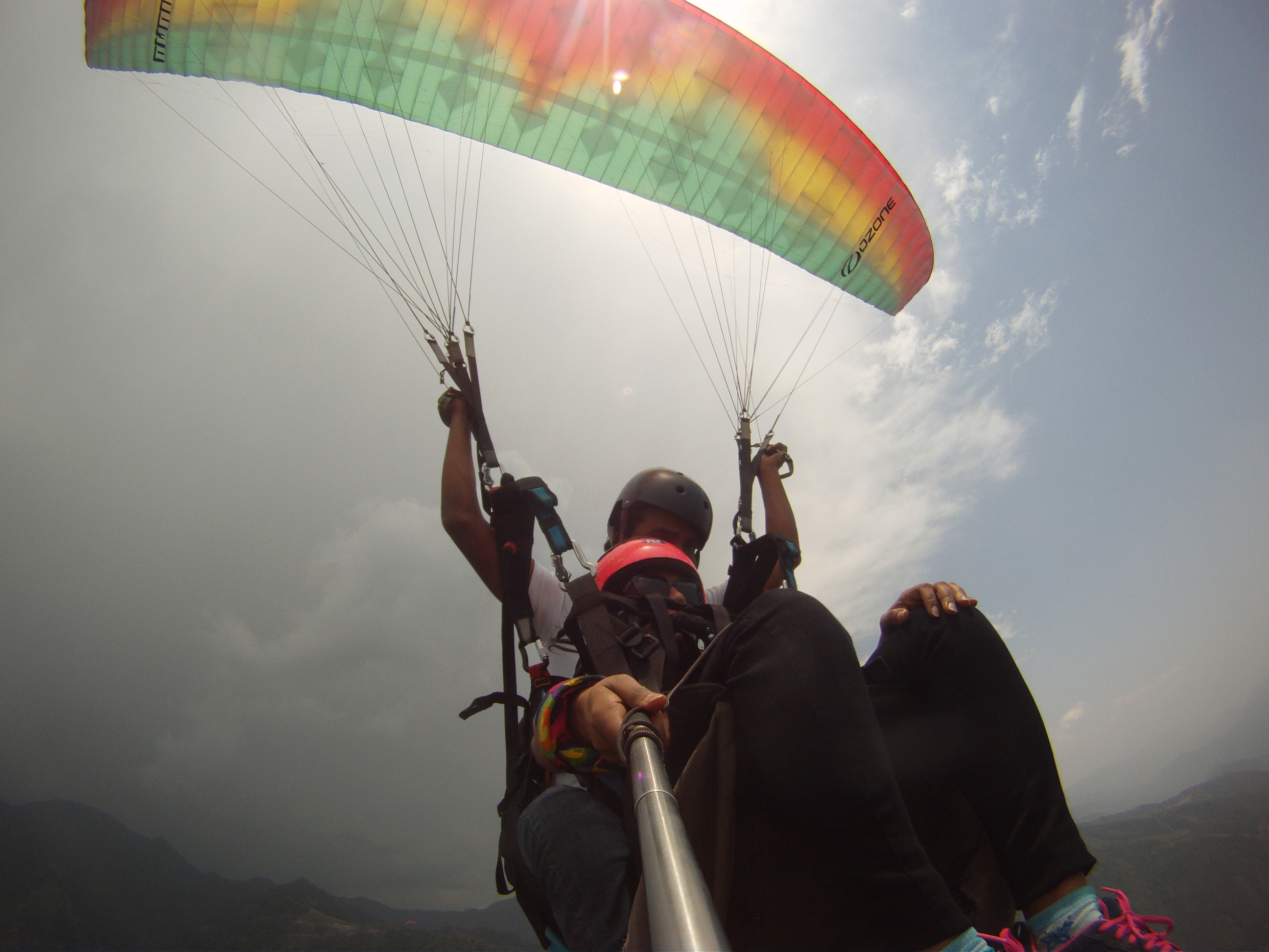 Paragliding at Billing