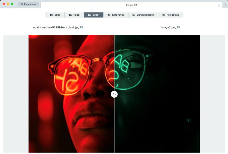 Behind The Screen Diff - Elegant Mountain Illustration - 4K