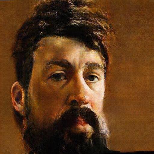 Grant Diffendaffer — oil portrait