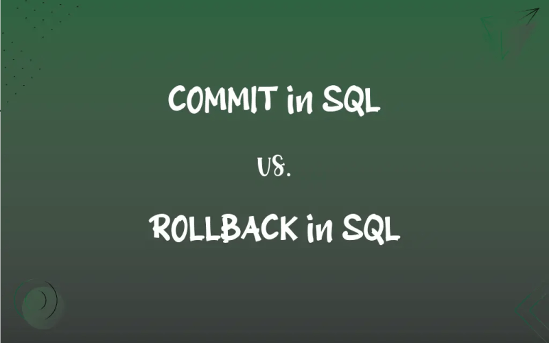 Commit In Sql Vs Rollback In Sql Whats The Difference - Desktop Dark Designs for Desktop
