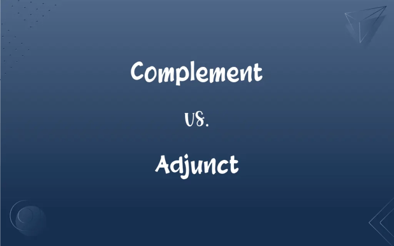 Difference Between Adjunct And Complement Definition Grammar Function Examples - Download High Quality Abstract Texture | 8K