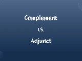 Complement Vs Adjunct What S The Difference