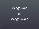 Programer Vs Programmer Mastering The Correct Spelling
