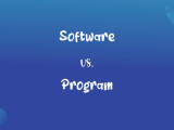Software Vs Program What S The Difference