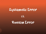 Systematic Error Vs Random Error What S The Difference