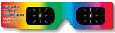 Exploratorium Diffraction Grating Glasses - Dark Image Collection - Retina Quality