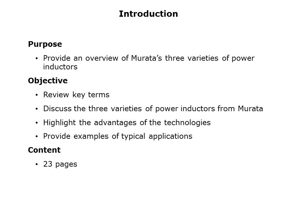 Power Inductors Tutorial Murata Digikey