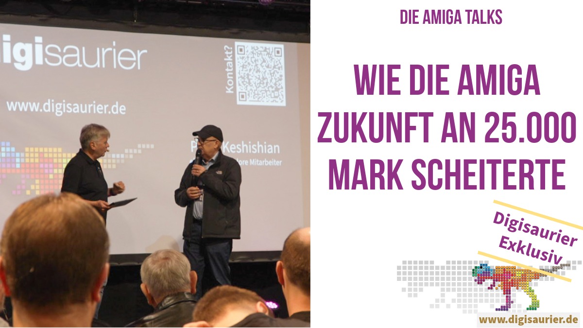 Digisaurier Exklusiv: Wurde hier die Amiga Zukunft verspielt?