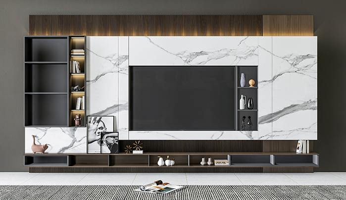 Living Area with TV Stands