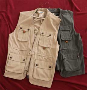 Matched Pair Of Travel Smith Safari Vests Men S Size Xl