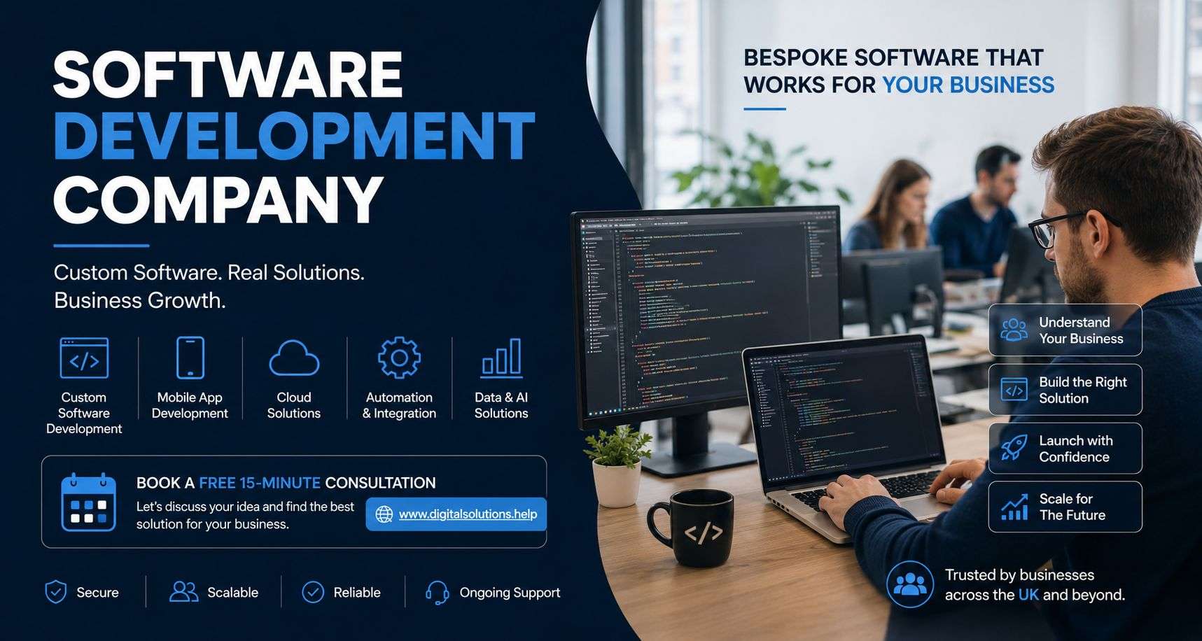 Custom Software Solutions Built Around Your Business