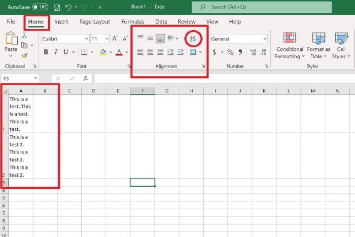 How to wrap text in microsoft excel