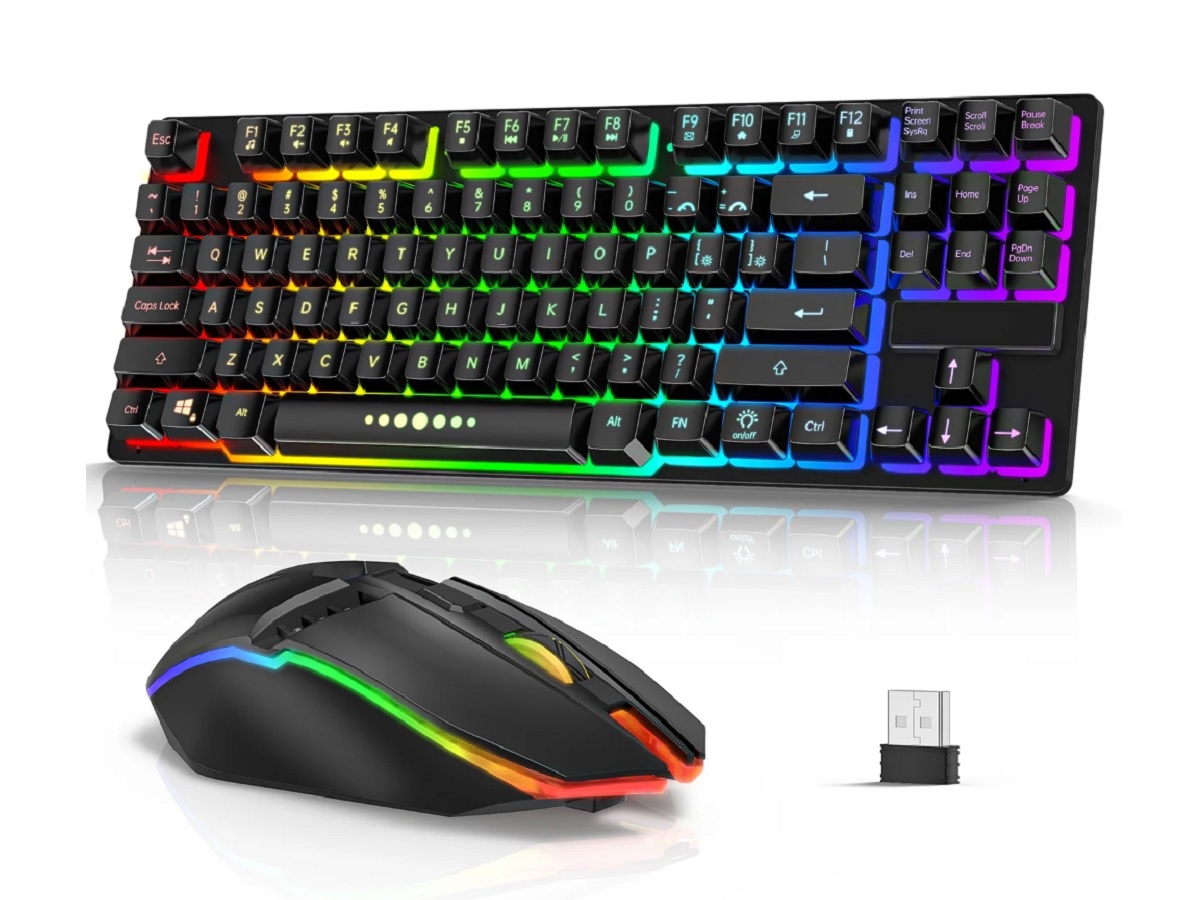 This Cheap Gaming Keyboard And Mouse Combo Is On Sale For 30 Digital Raiku R905 Wireless Keyboard And Mouse Combo 