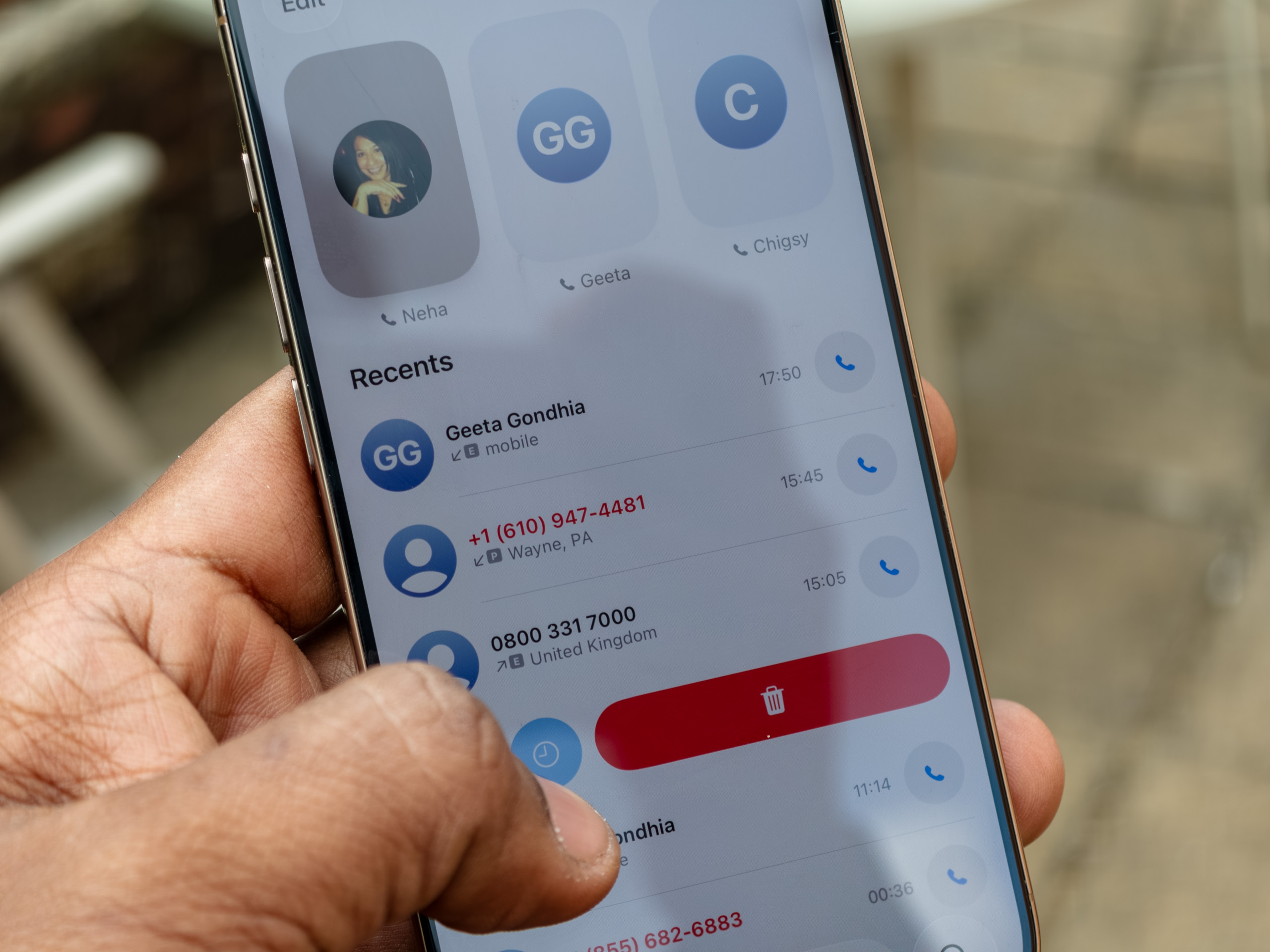 El nuevo marcador unificado en la beta 1 para desarrolladores de iOS 26 que se ejecuta en el iPhone 16 Pro