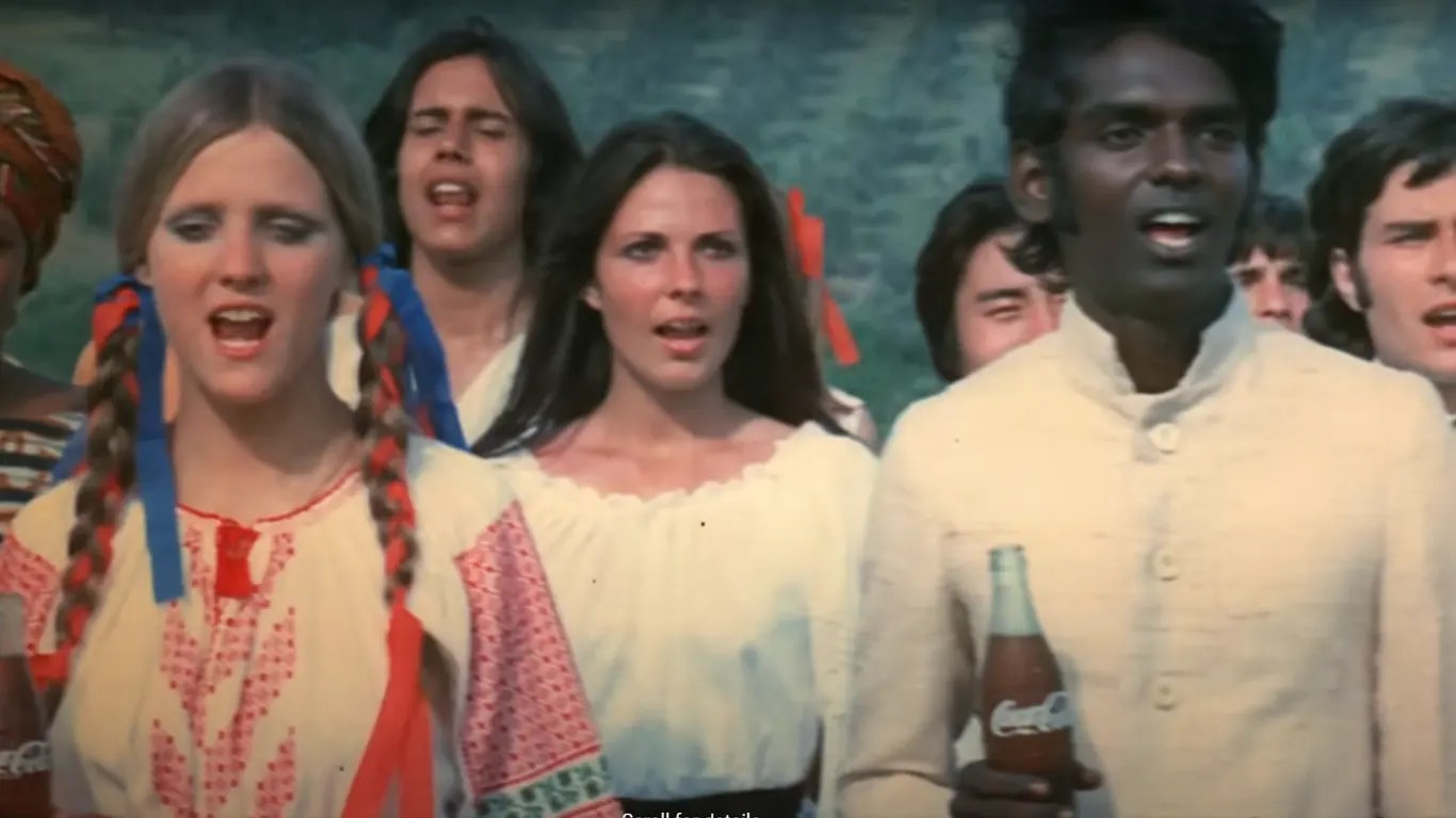 coca cola hilltop ad