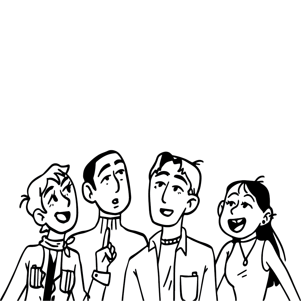 Team Mobile View Illustration