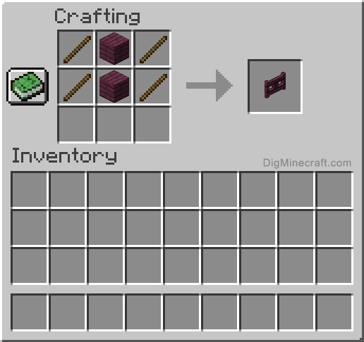 how to make a crimson fence gate in minecraft on crimson fence gate recipe