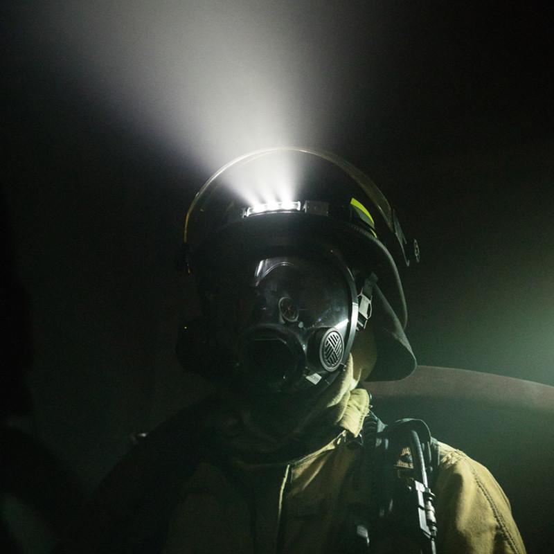 Foxfury Discover Tilt White LED Headlamp/Helmet Light - Dinges