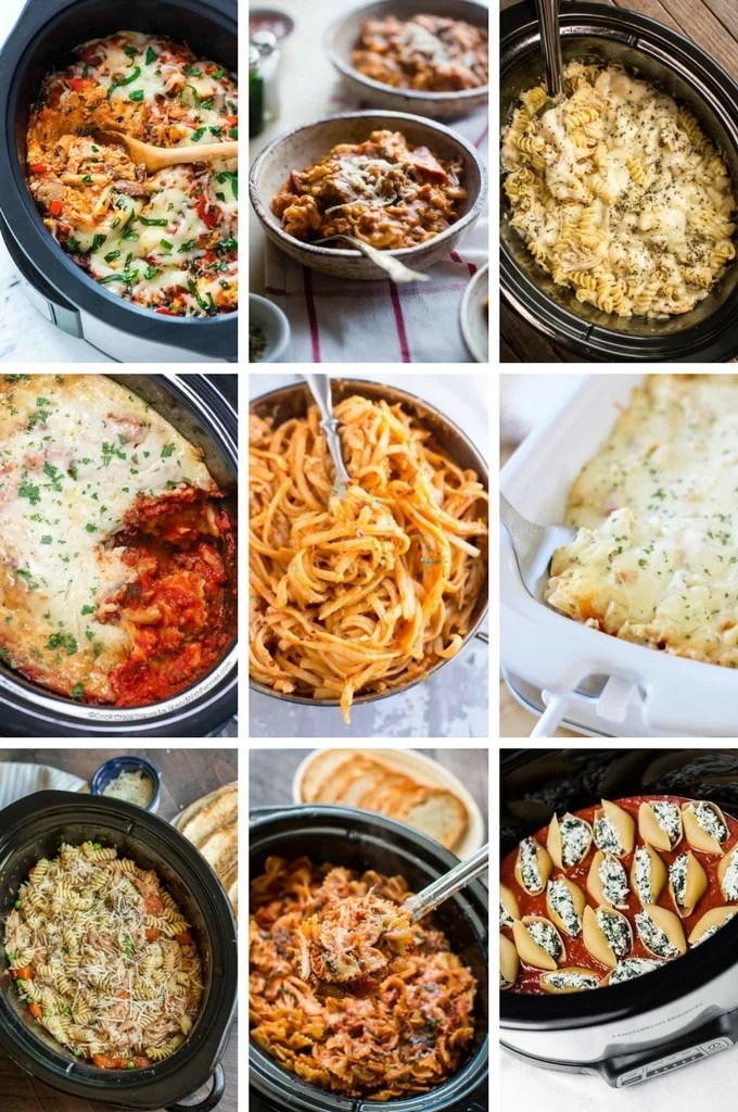 25 scrumptious slow cooker pasta recipes