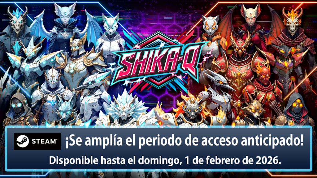 El Playtest de SHIKA-Q se extiende