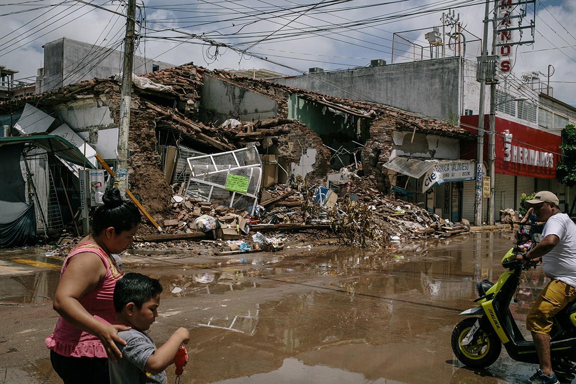 After Earthquake Devastation in Oaxaca, Hurricane Max Raises New Fears