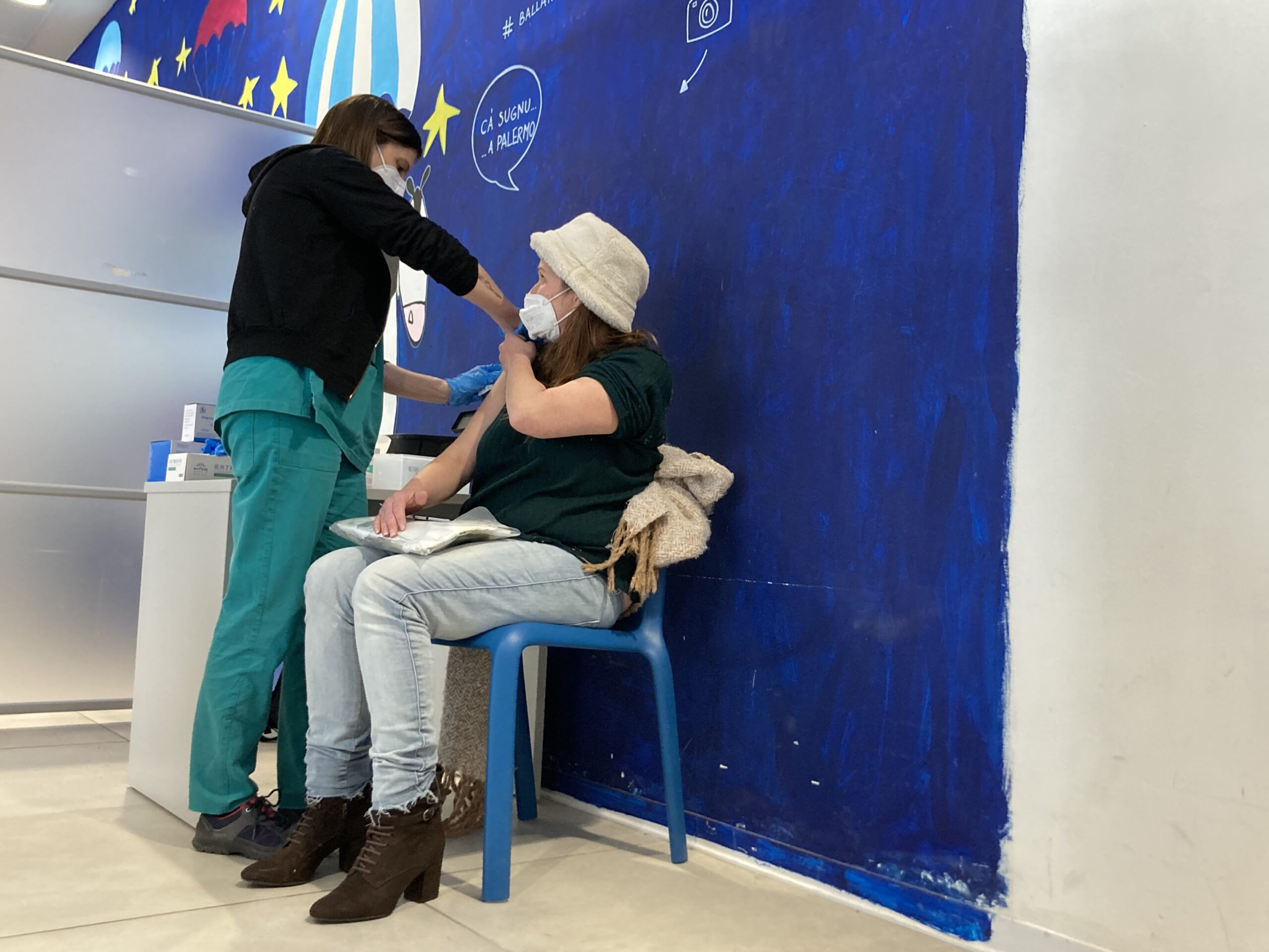 A Palermo vaccini anche in arrivo e in partenza dall’aeroporto