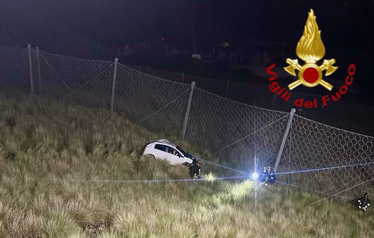 Palermo, due giovani precipitano con l’auto in una scarpata a Monte Pellegrino
